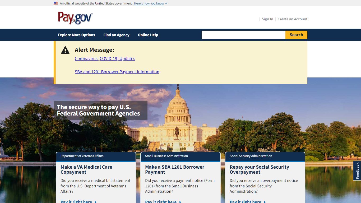 Pay.gov - Home